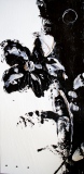Fleur de lune - Noir et blanc