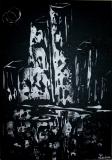 Ville fantôme - Noir et blanc