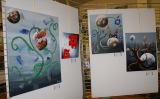 Salon artistique société d'Horticulture déc. 2014 - Mes expos en Images