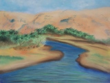 Le Nil - Pastels et autres techniques...