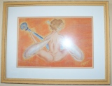 Petite fée - Pastels et autres techniques...